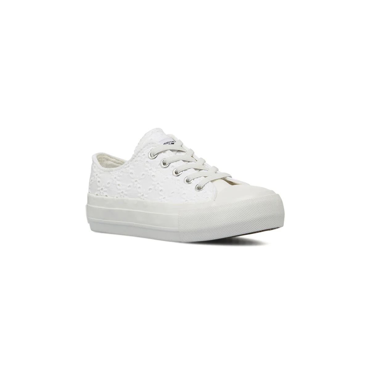 Sneakers Bianche da Bambina effetto pizzo Dimensione Danza - Image 2