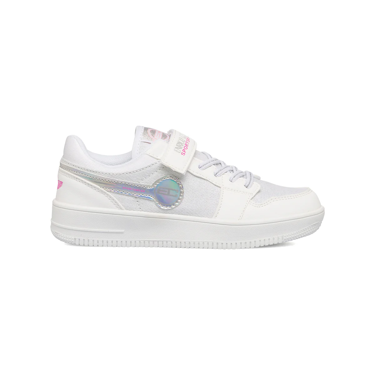 Sneakers bianche da bambina Enrico Coveri Jordy