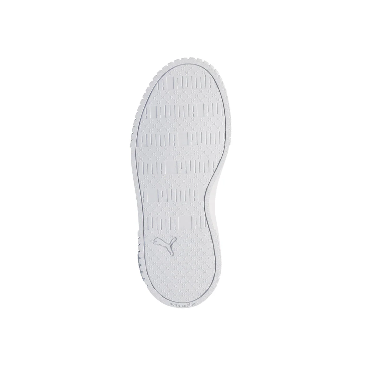 Sneakers bianche da bambina Puma Carina 2.0 Ps - Image 4