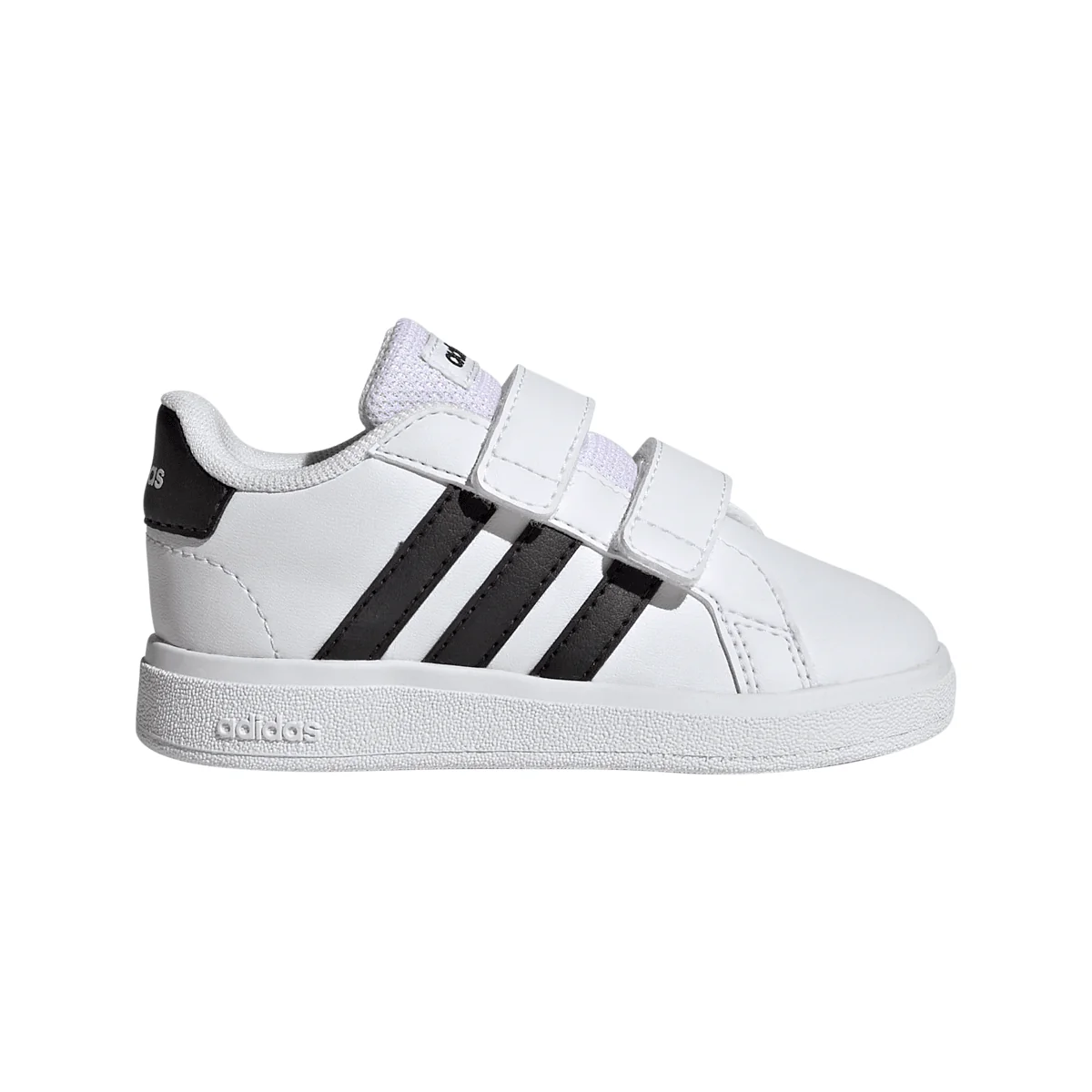 Sneakers bianche da Bambino adidas Grand Court 2.0 con strappo