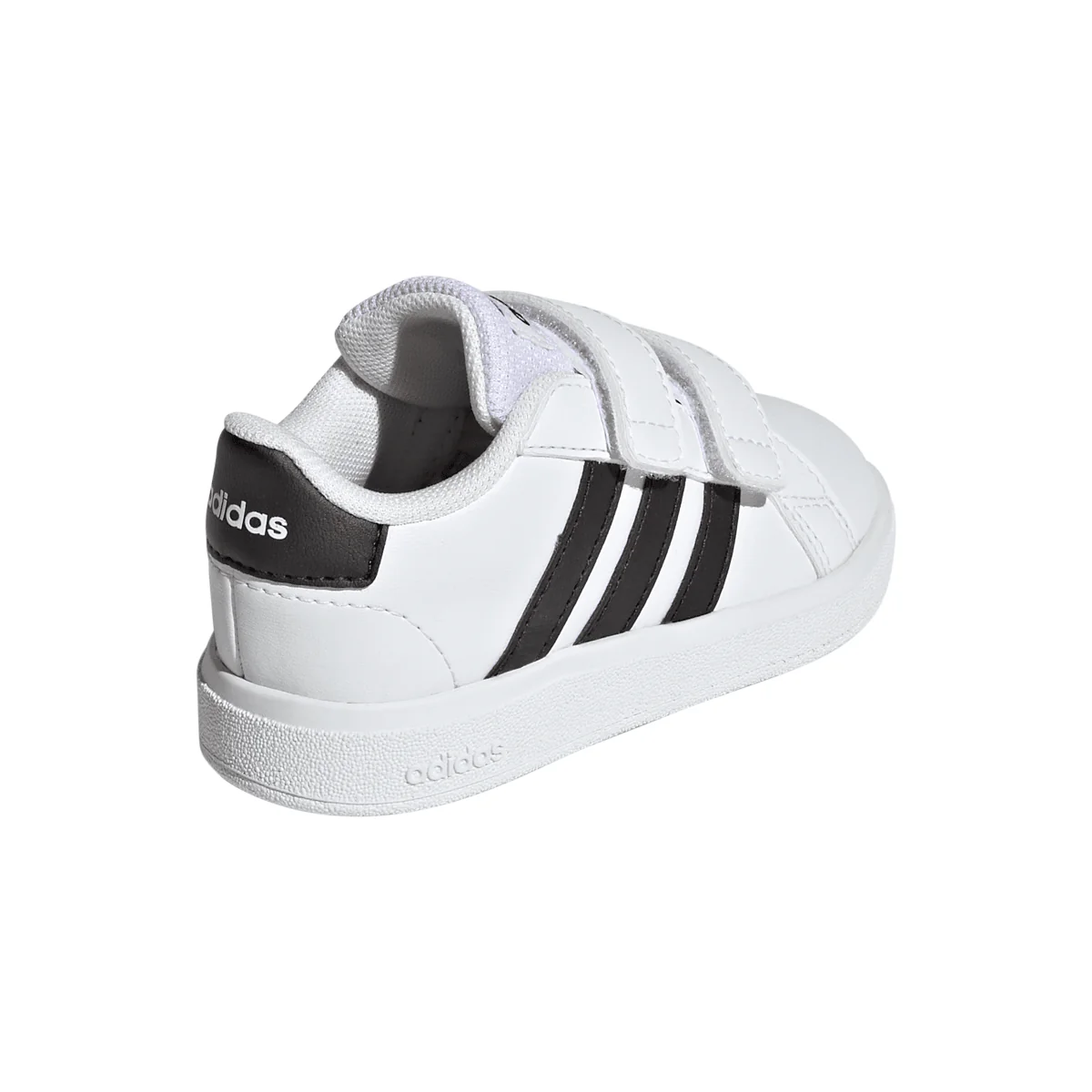 Sneakers bianche da Bambino adidas Grand Court 2.0 con strappo - Image 10