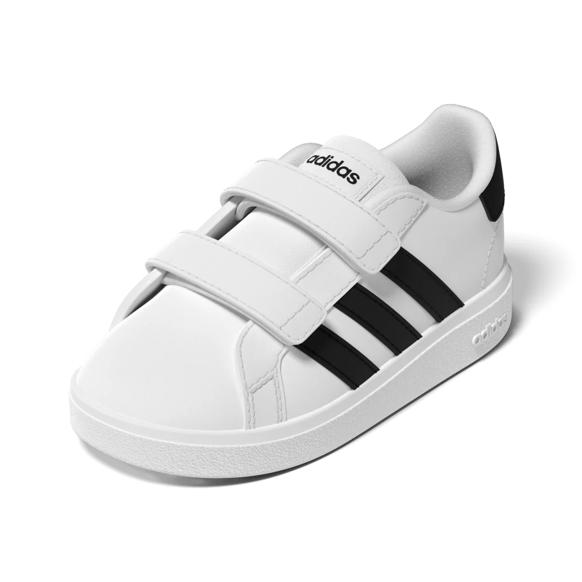 Sneakers bianche da Bambino adidas Grand Court 2.0 con strappo - Image 3