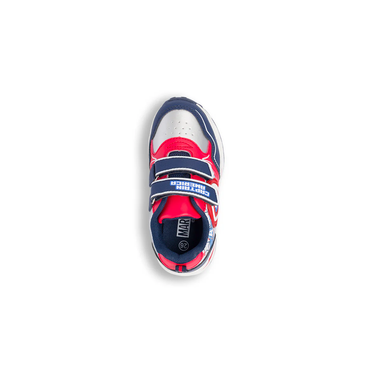 Sneakers bianche da Bambino Avengers con Capitan America e Luci - Image 6