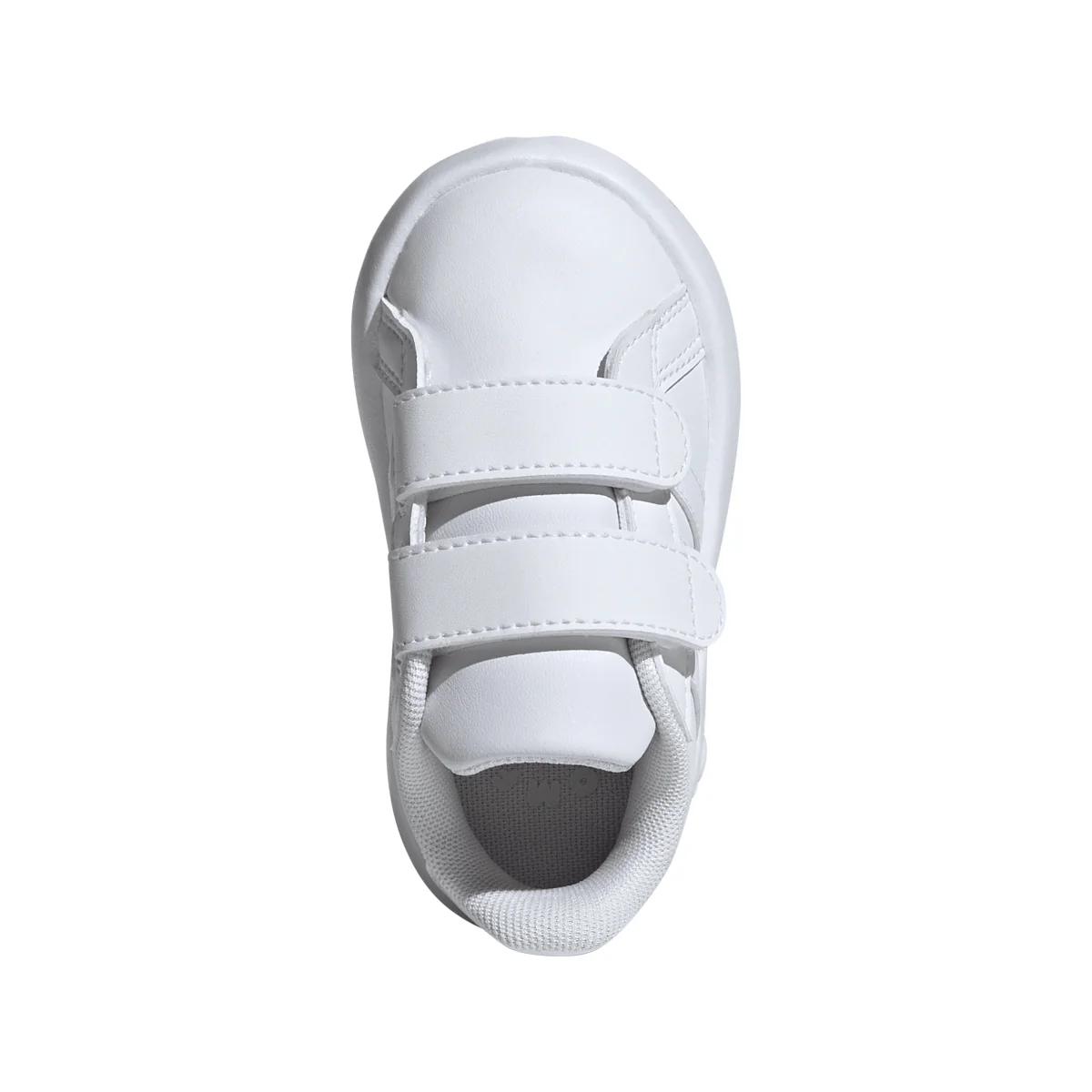 Sneakers bianche da Bambino e Bambina con chiusura a strappo adidas Grand Court 2.0 - Image 3