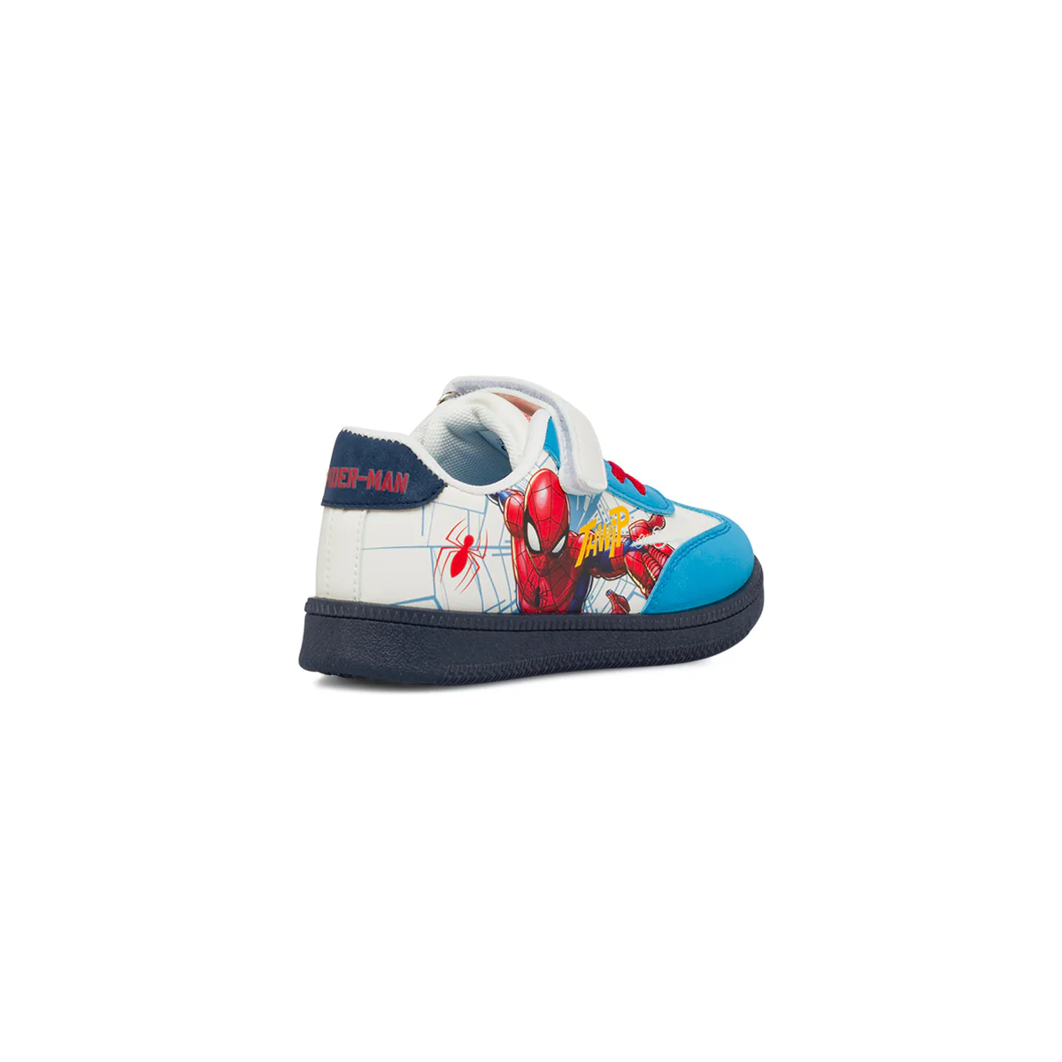 Sneakers bianche da Bambino con chiusura a strappo Spiderman - Image 3