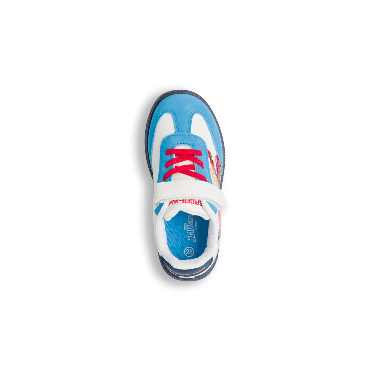 Sneakers bianche da Bambino con chiusura a strappo Spiderman - Image 5