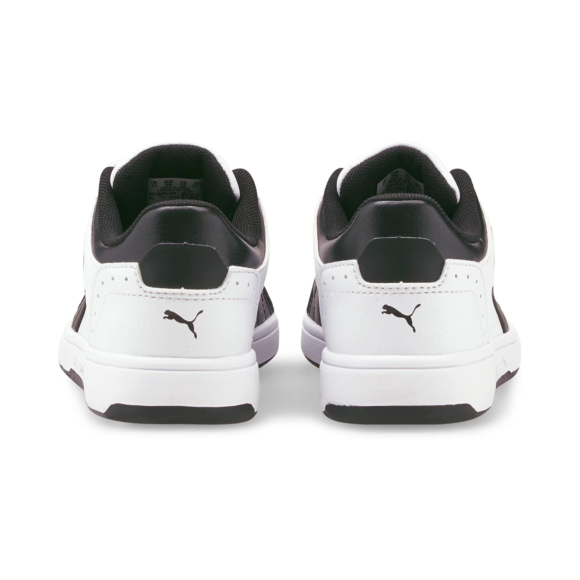 Sneakers bianche da bambino con dettagli traforati Puma Rebound JOY Low AC PS - Image 3