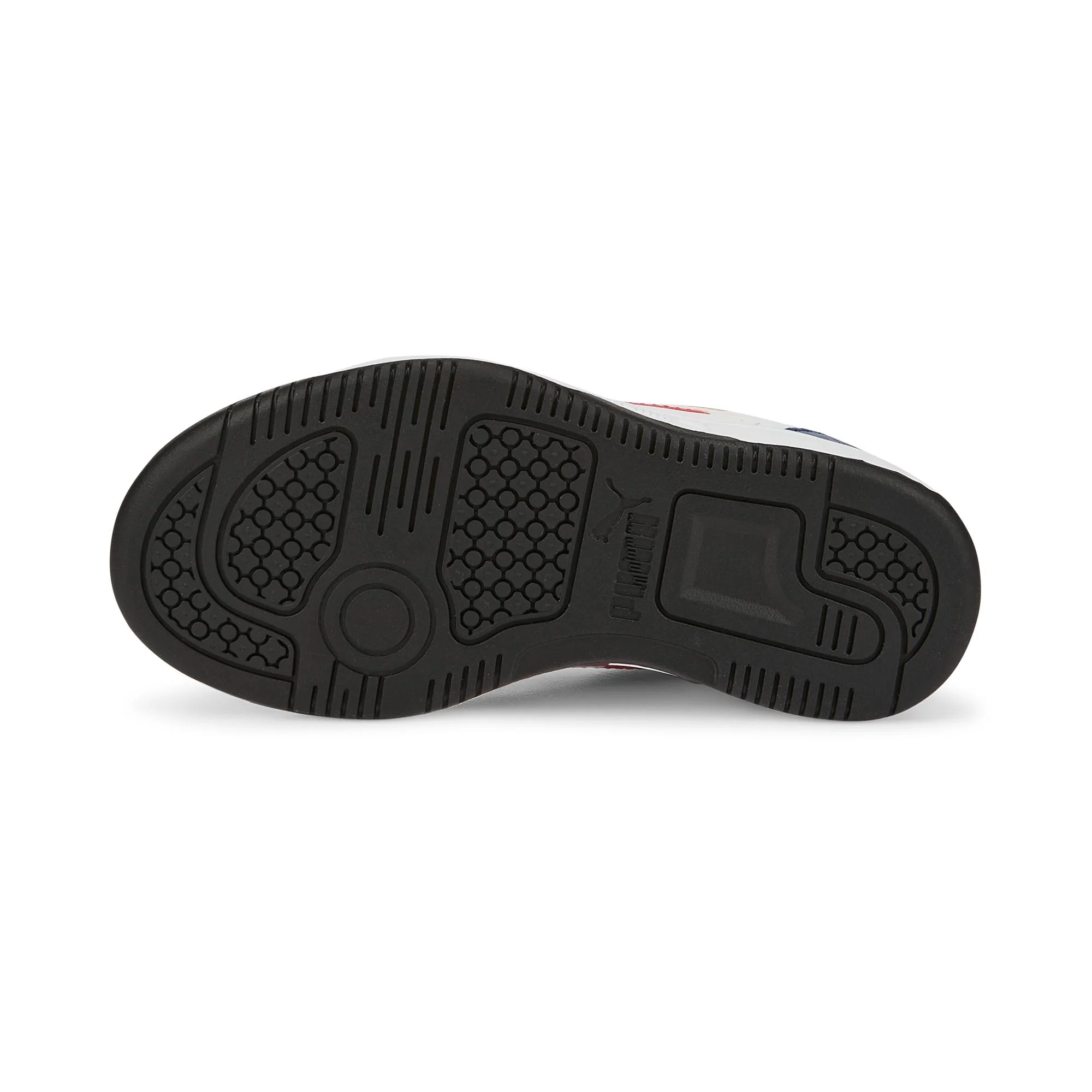 Sneakers bianche da bambino con dettagli traforati Puma Rebound JOY Low AC PS - Image 4