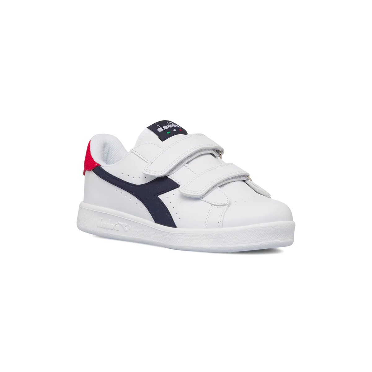 Sneakers bianche da bambino con logo a contrasto Diadora Game P Ace PS - Image 2