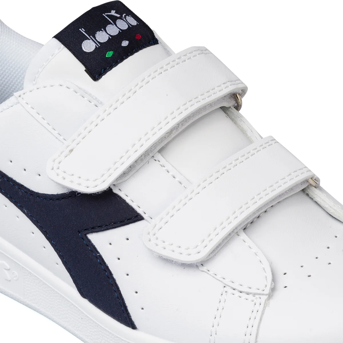 Sneakers bianche da bambino con logo a contrasto Diadora Game P Ace PS - Image 6