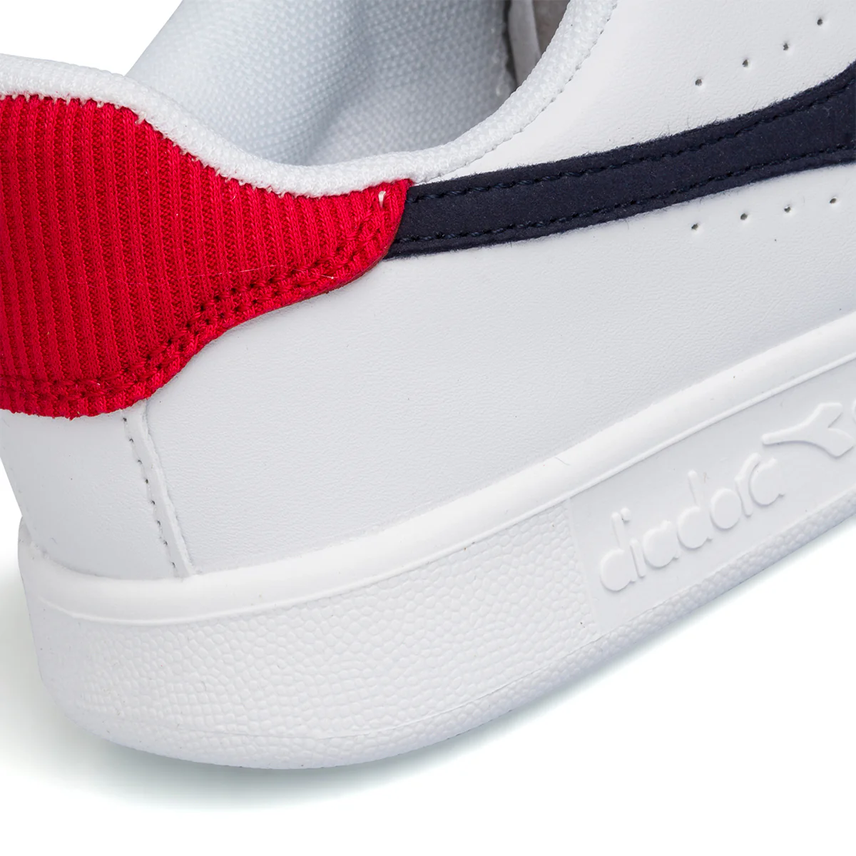 Sneakers bianche da bambino con logo a contrasto Diadora Game P Ace PS - Image 7