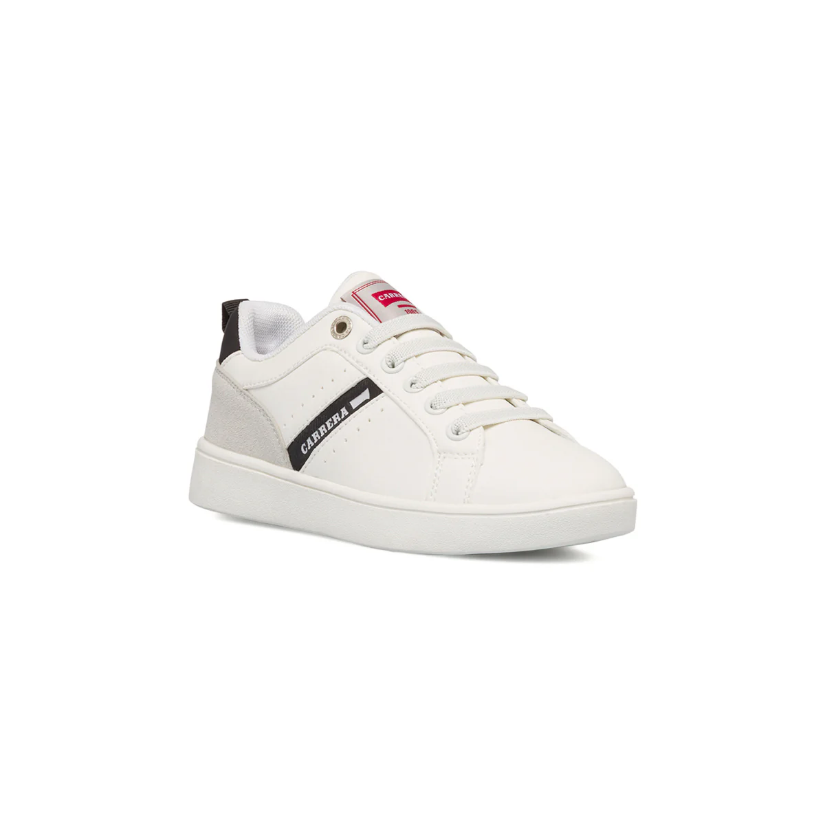 Sneakers bianche da bambino con logo Carrera Jeans - Image 2
