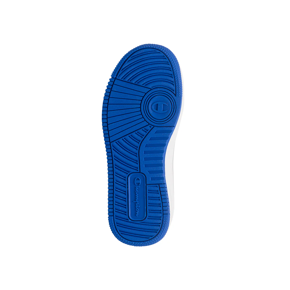 Sneakers bianche da bambino con logo laterale Champion Rebound Low B PS - Image 4