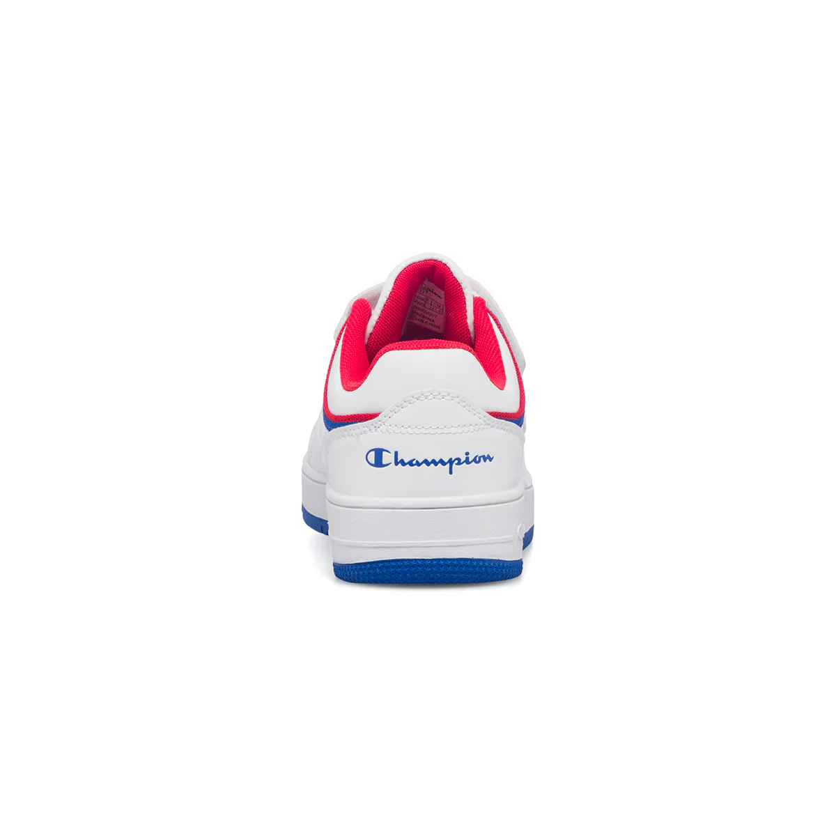 Sneakers bianche da bambino con logo laterale Champion Rebound Low B PS - Image 10