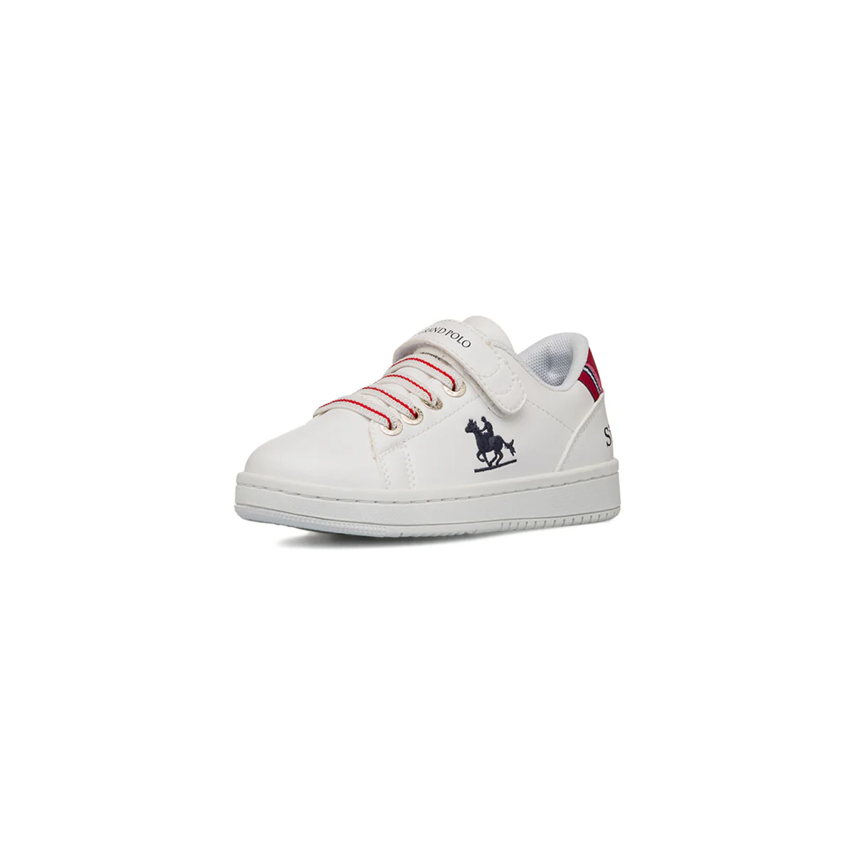 Sneakers bianche da Bambino con logo U.S. Grand Polo - Image 2