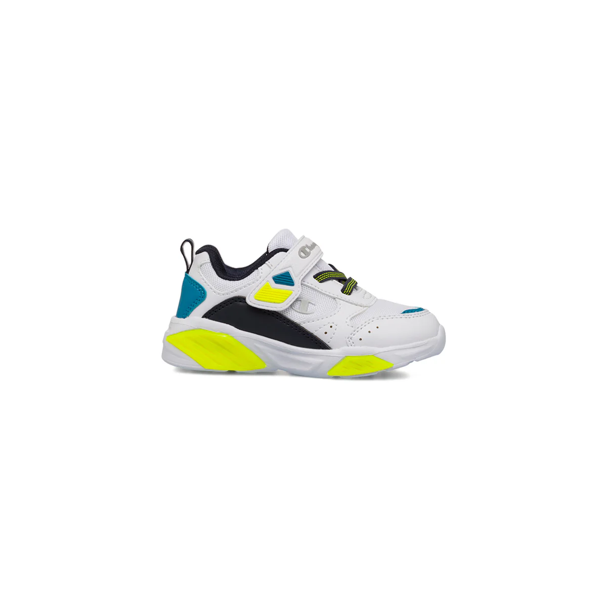 Sneakers bianche da bambino con luci nella suola Champion Wave - Image 2