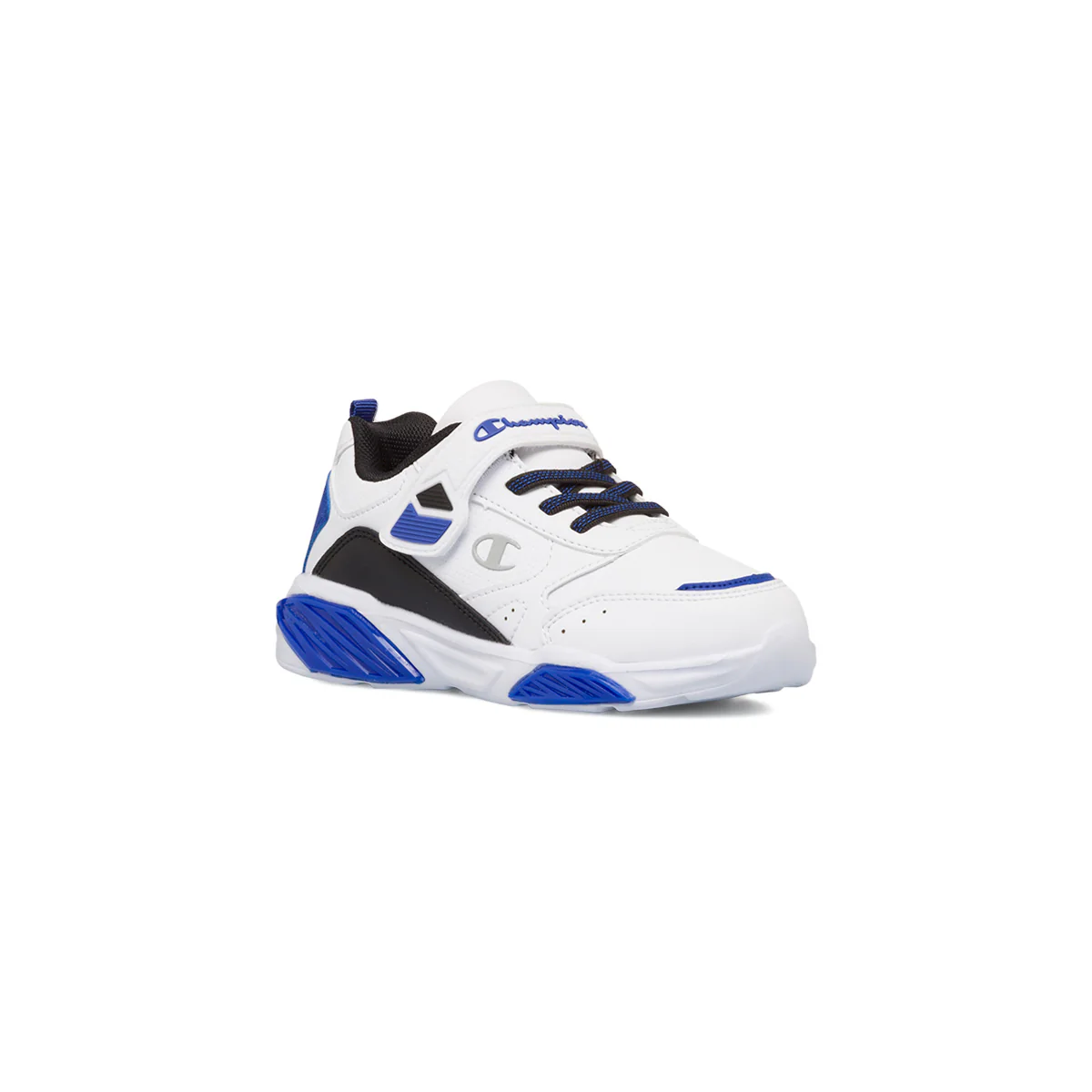 Sneakers bianche da bambino con luci nella suola Champion Wave B PS - Image 2
