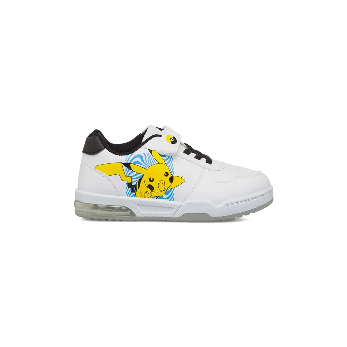 Sneakers bianche da Bambino con luci con logo Pikachu