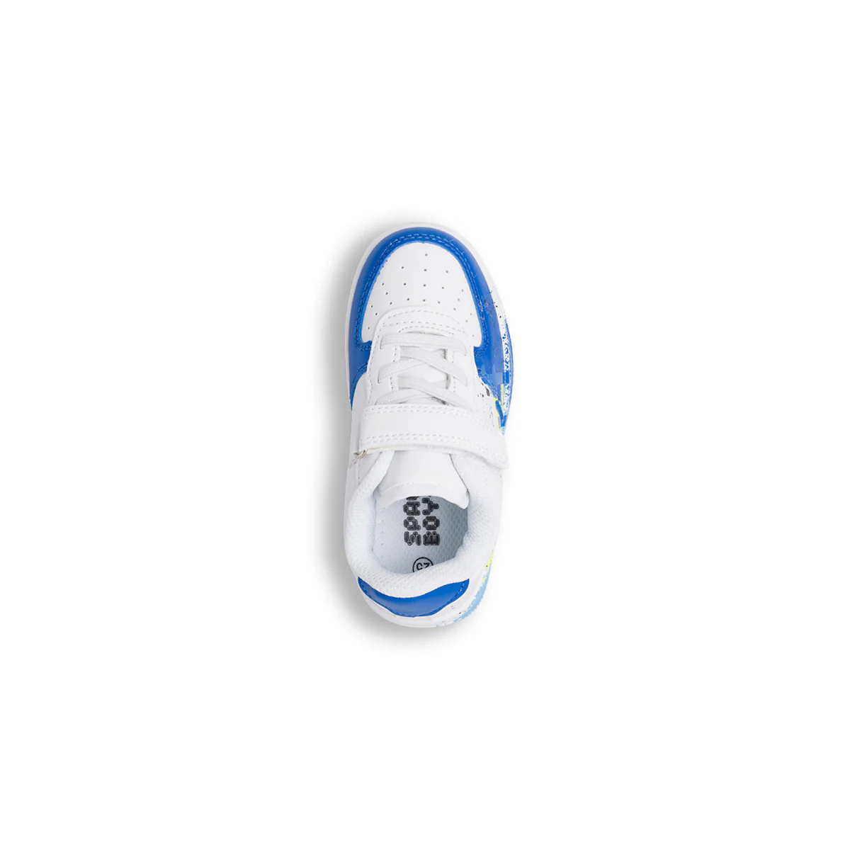Sneakers bianche da Bambino con schizzi di colore Space Boy - Image 6