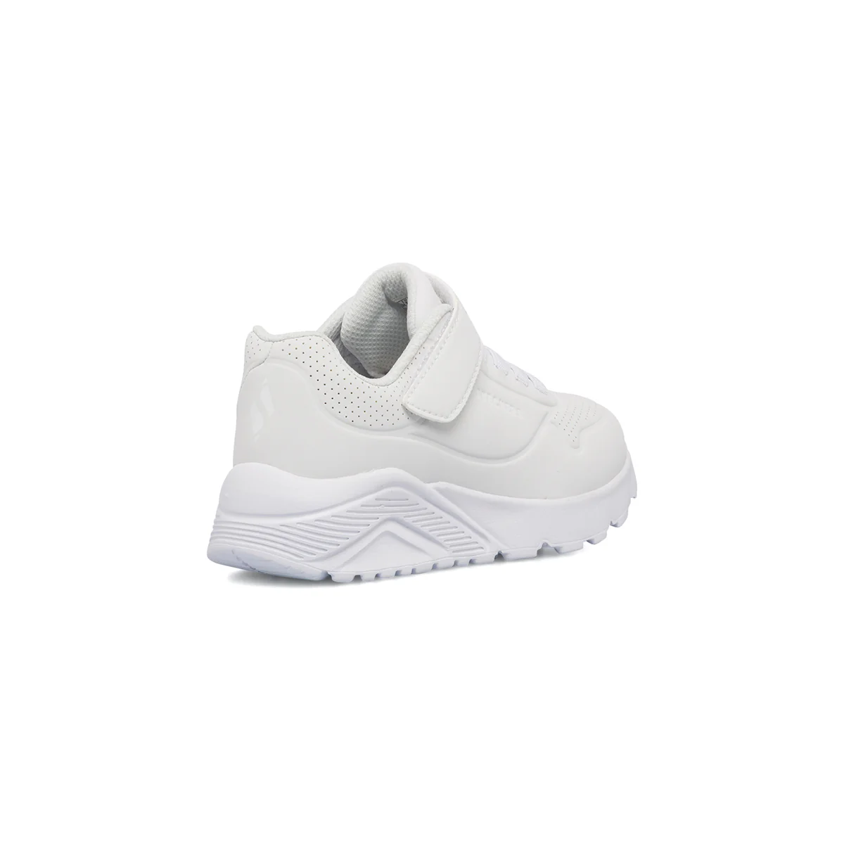Sneakers bianche da bambino con soletta Air-Cooled Memory Foam Skechers Uno Lite Vendox - Image 9