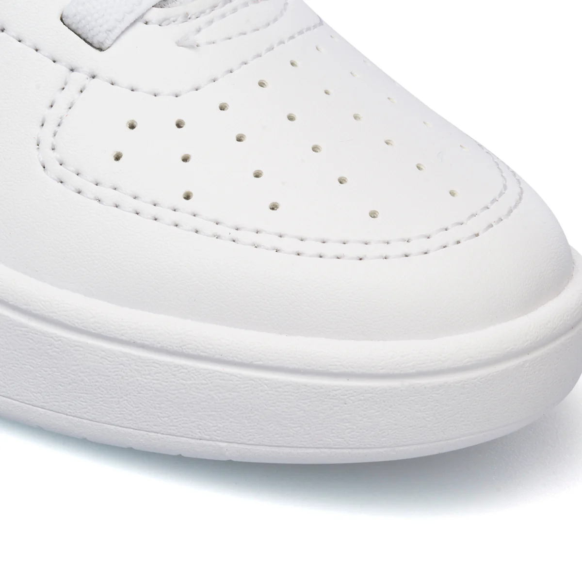 Sneakers bianche da bambino con striscia a contrasto Puma Rickie AC+ PS - Image 5