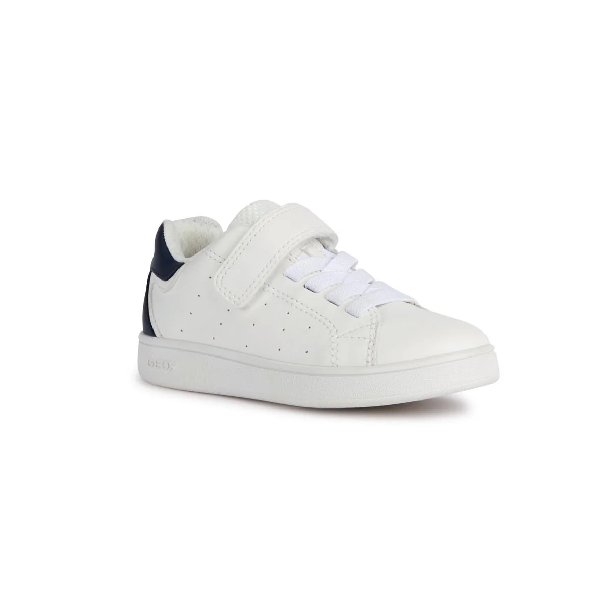 Sneakers bianche da Bambino con suola traspirante Eclyper Geox - Image 2