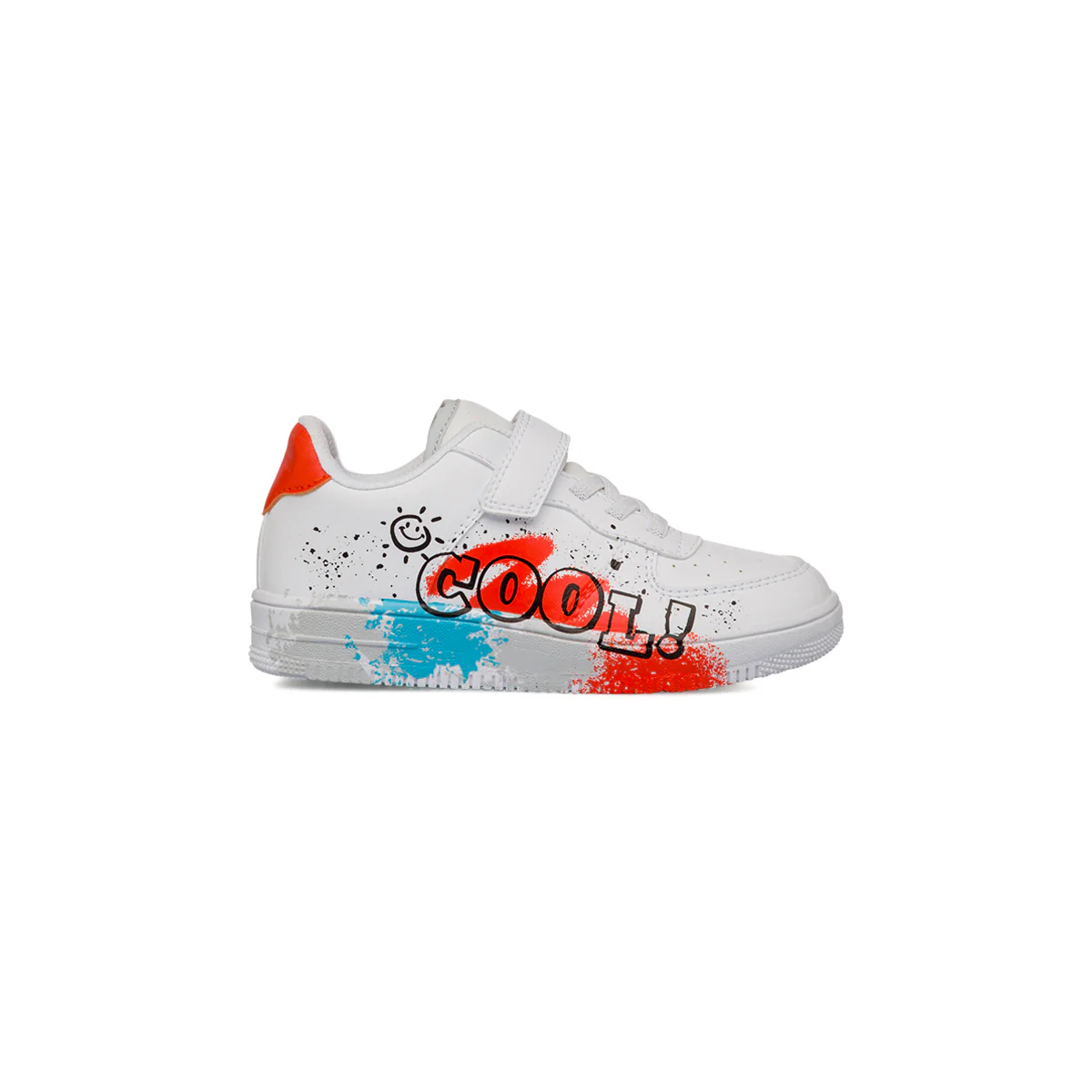 Sneakers Bianche da Bambino e Ragazzo con stampa Space Boy