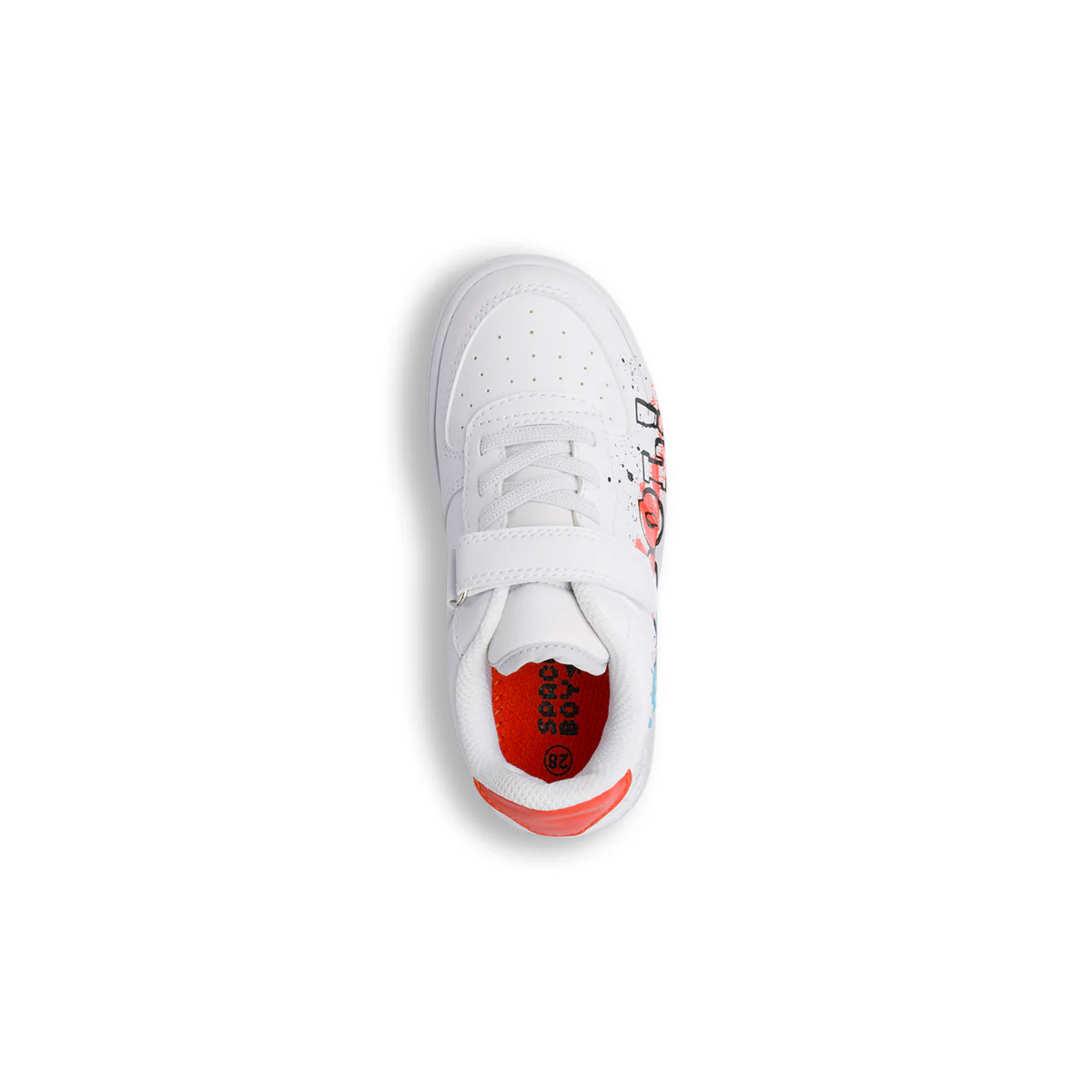 Sneakers Bianche da Bambino e Ragazzo con stampa Space Boy - Image 4