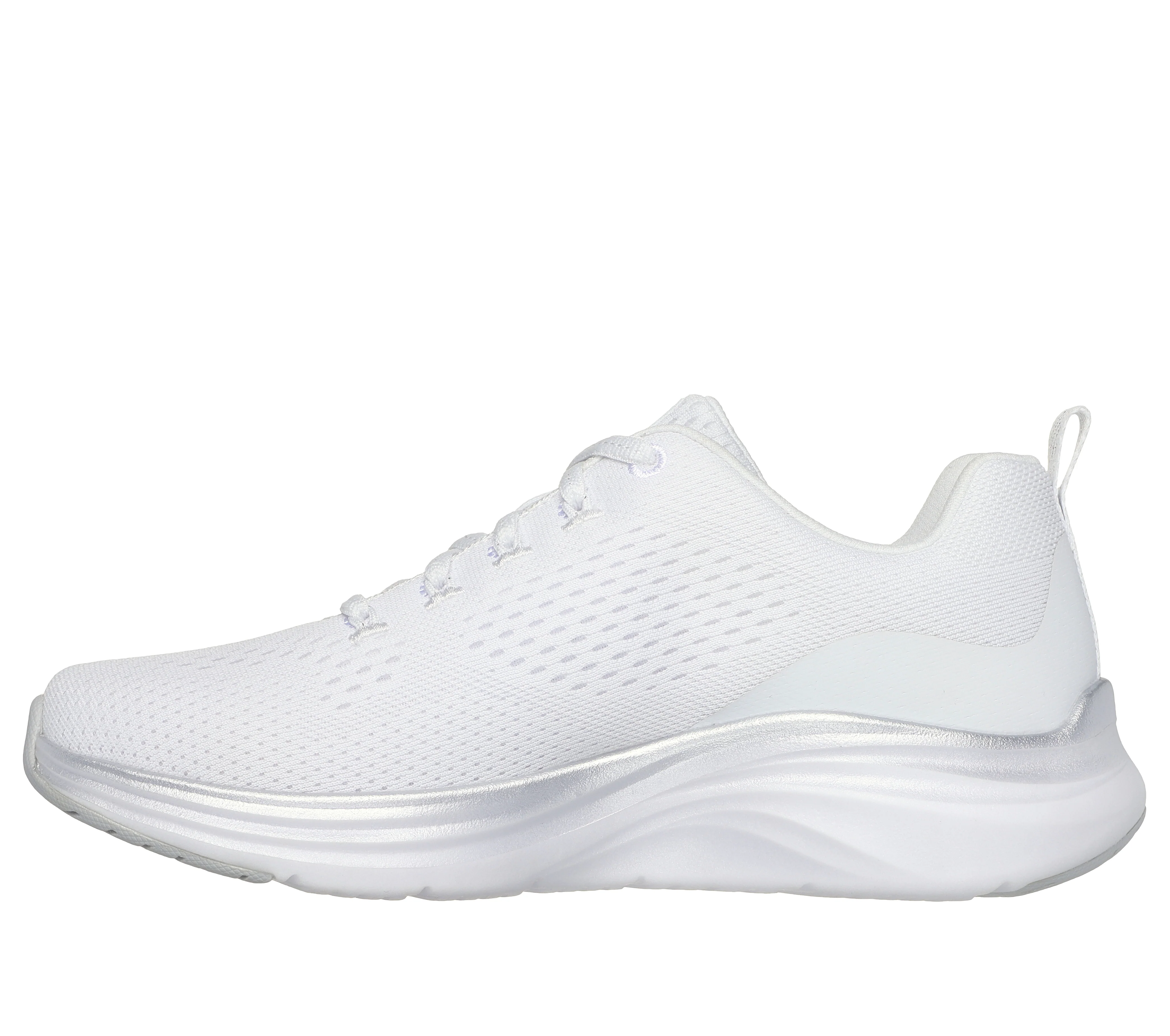 Sneakers bianche da donna con ammortizzazione Vapor Foam ultraleggera Skechers Midnight Glimmer - Image 5