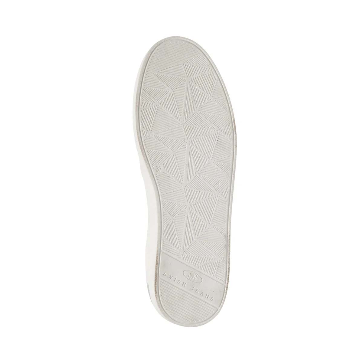 Sneakers bianche da donna con applicazione di strass Swish Jeans - Image 4