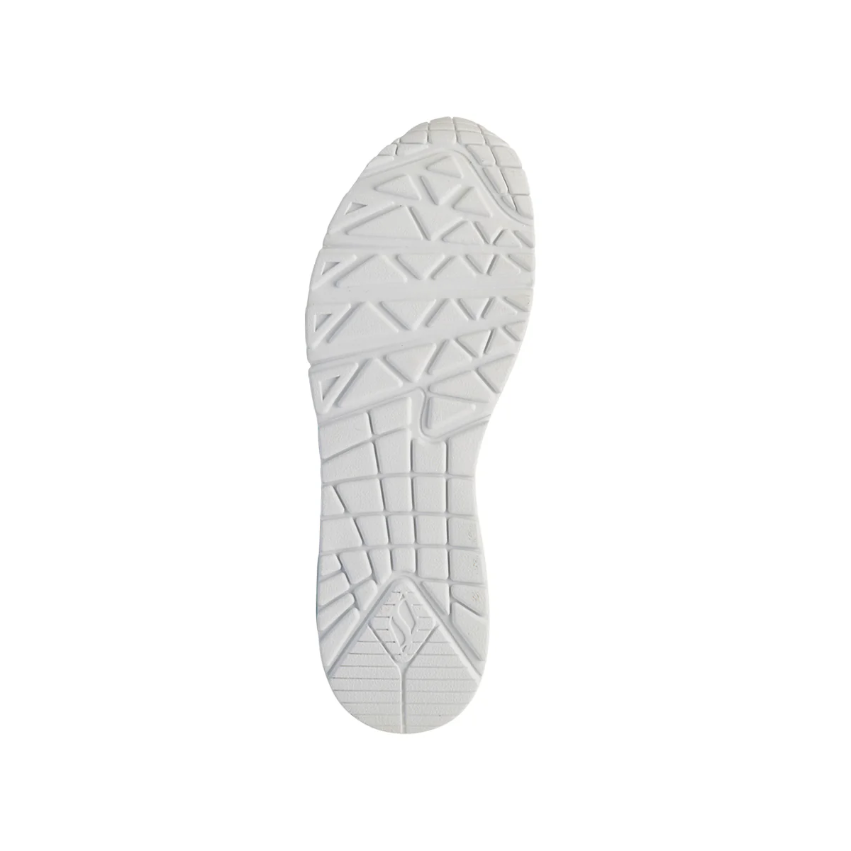Sneakers bianche da Donna in memory foam Skechers Uno con cuori multicolore - Image 6