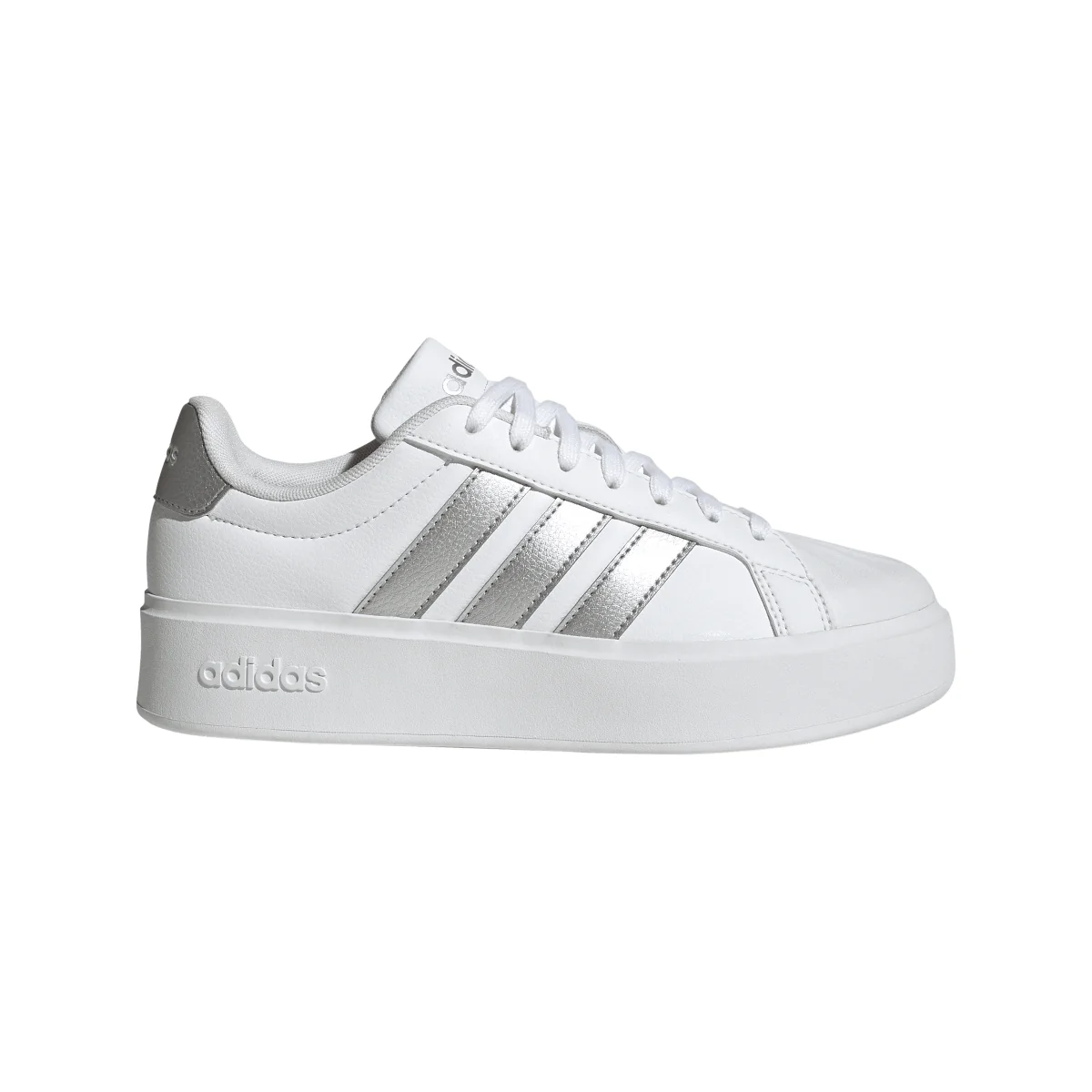Sneakers bianche da Donna con dettagli argento adidas STREETTALK