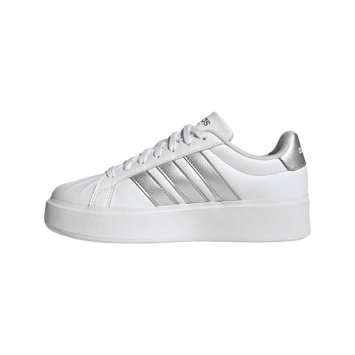 Sneakers bianche da Donna con dettagli argento adidas STREETTALK - Image 2