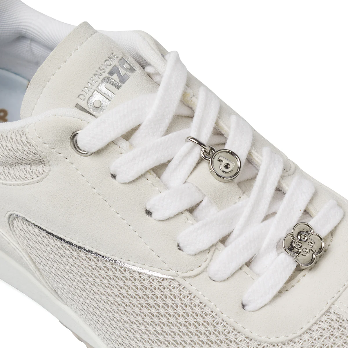 Sneakers bianche da Donna con dettagli charms Dimensione Danza - Image 4