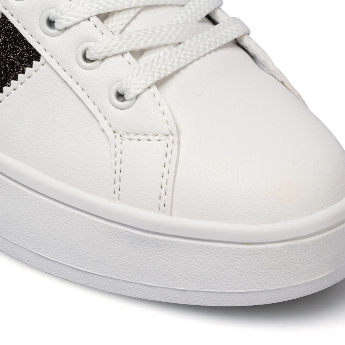 Sneakers bianche da donna con dettagli glitterati Enrico Coveri Amy - Image 5