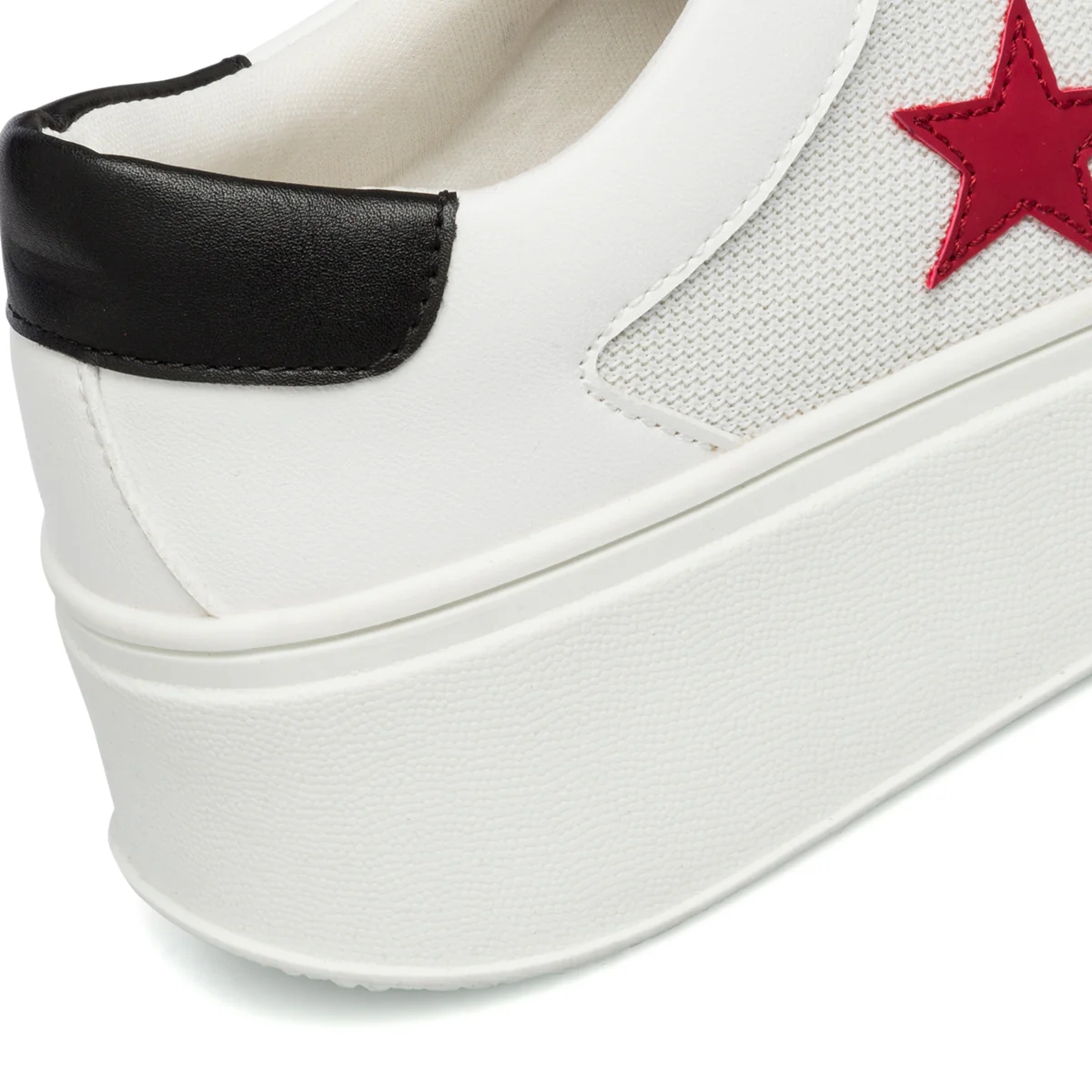 Sneakers bianche da donna con dettagli glitterati Lora Ferres - Image 12