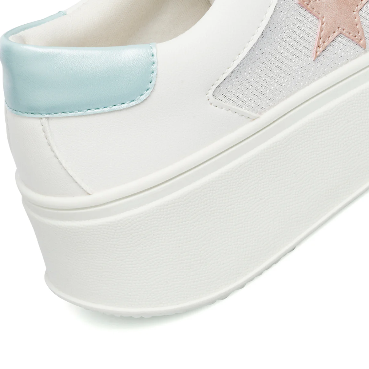 Sneakers bianche da donna con dettagli glitterati Lora Ferres - Image 15