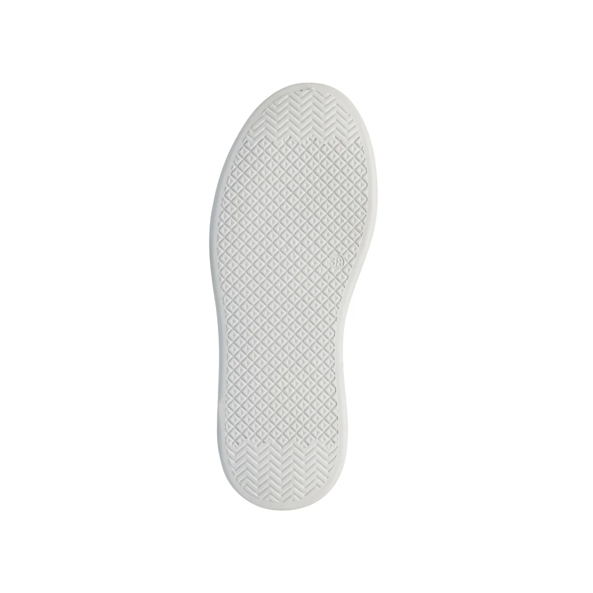 Sneakers bianche da donna con dettagli oro Lora Ferres - Image 5