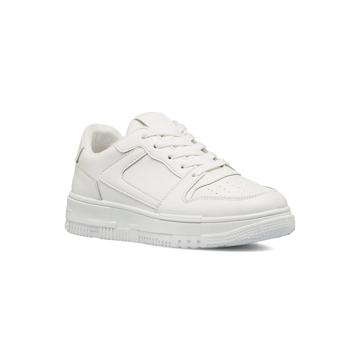 Sneakers bianche da donna con dettagli traforati Lora Ferres - Image 2