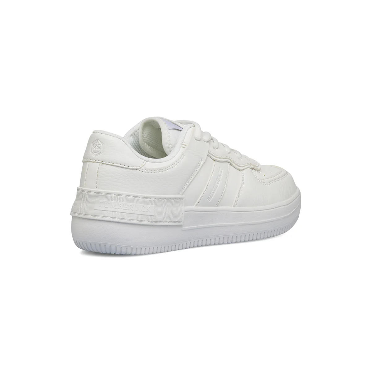 Sneakers bianche da donna con dettagli traforati Lumberjack Freya - Image 3