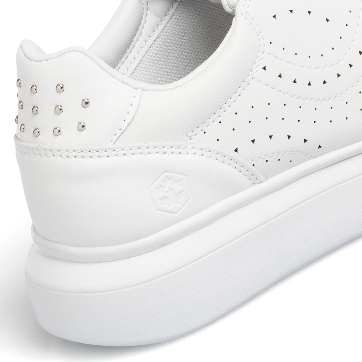 Sneakers bianche da donna con dettagli traforati Lumberjack Juliette - Image 7