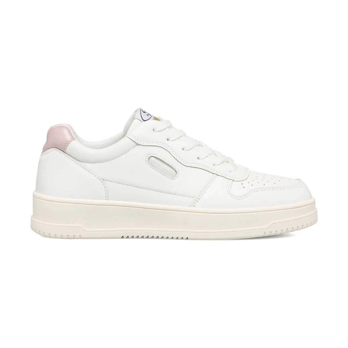 Sneakers bianche da donna con dettagli traforati Swish Jeans - Image 4