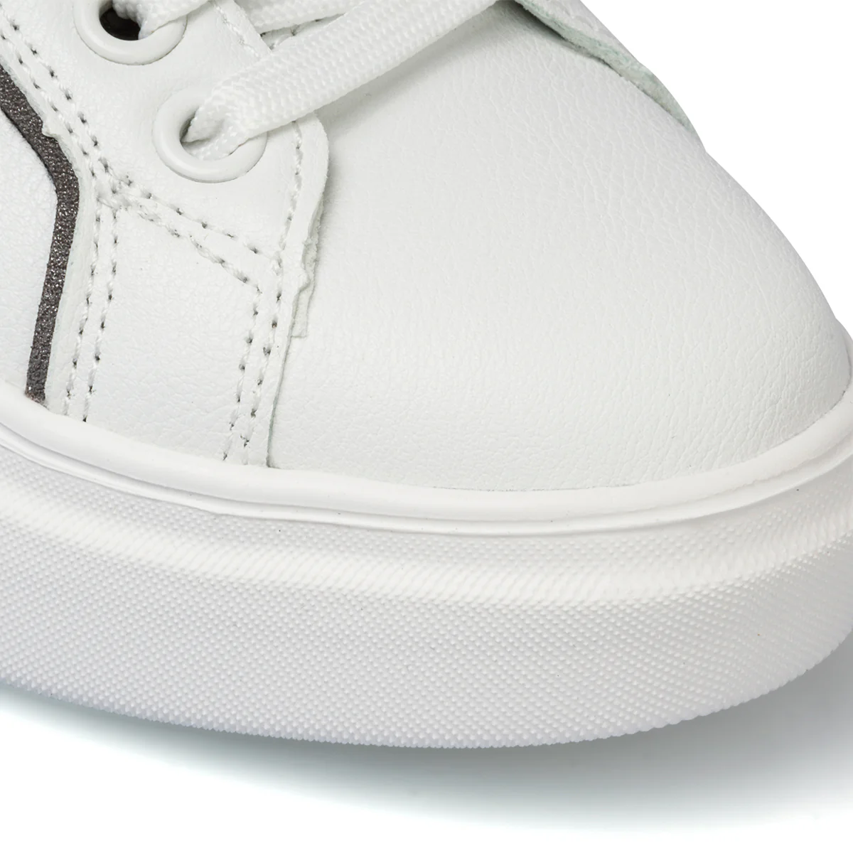 Sneakers bianche da donna con dettaglio animalier Lumberjack Gaia - Image 6