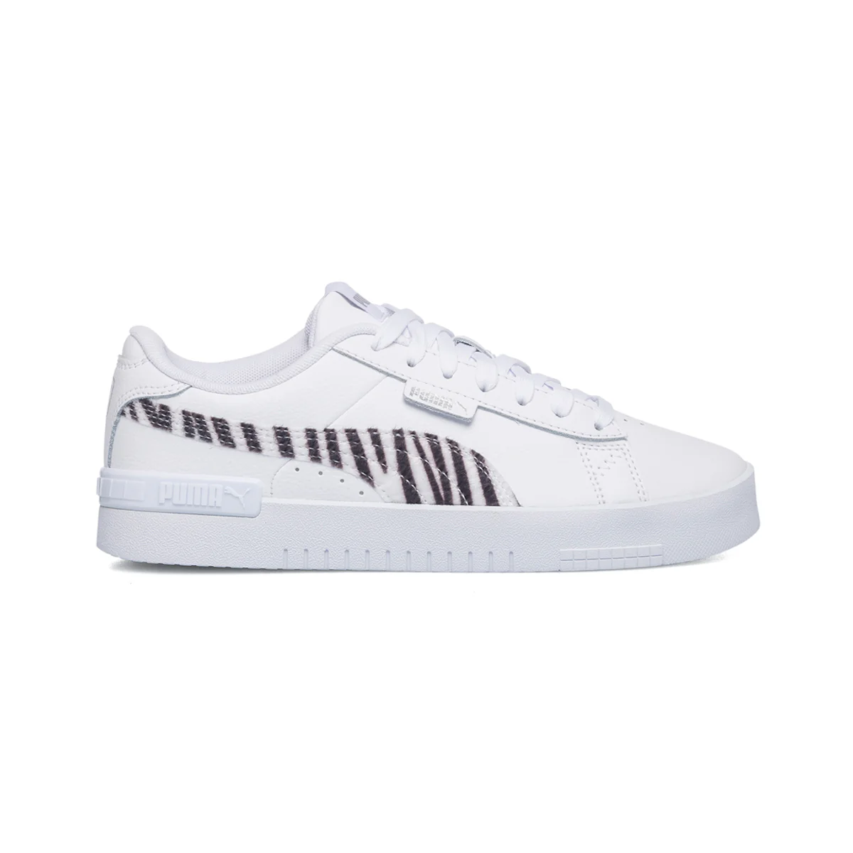 Sneakers bianche da donna con dettaglio animalier Puma Jada