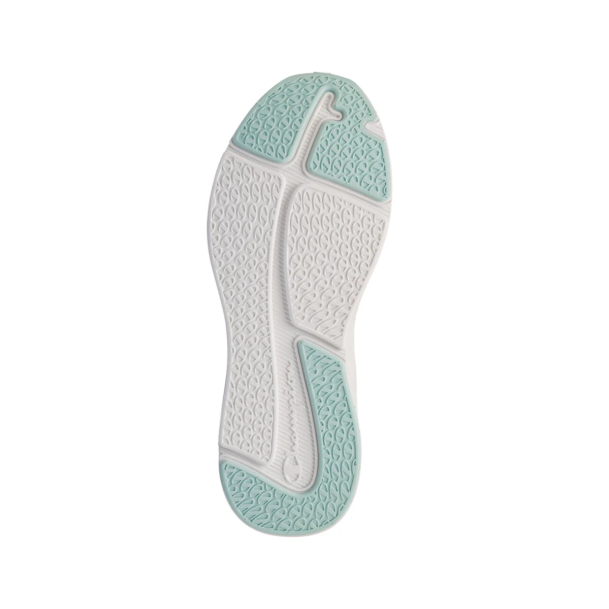 Sneakers bianche da Donna con inserti grigi e azzurri Champion Galactic Low - Image 6