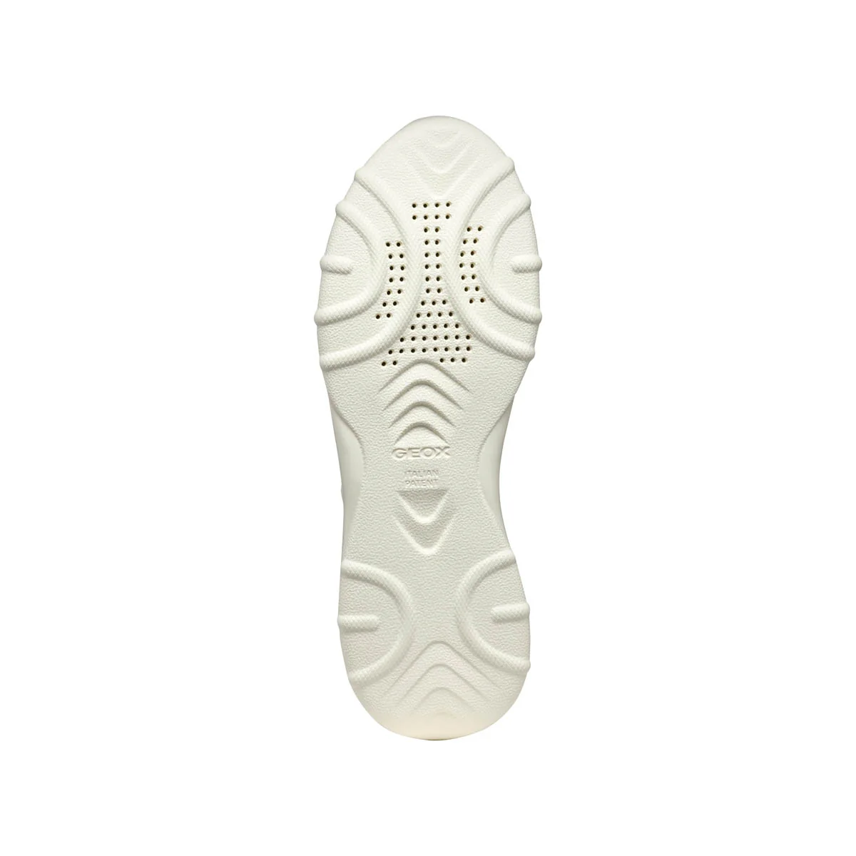 Sneakers bianche da Donna con inserti beige e suola traspirante Geox - Image 3