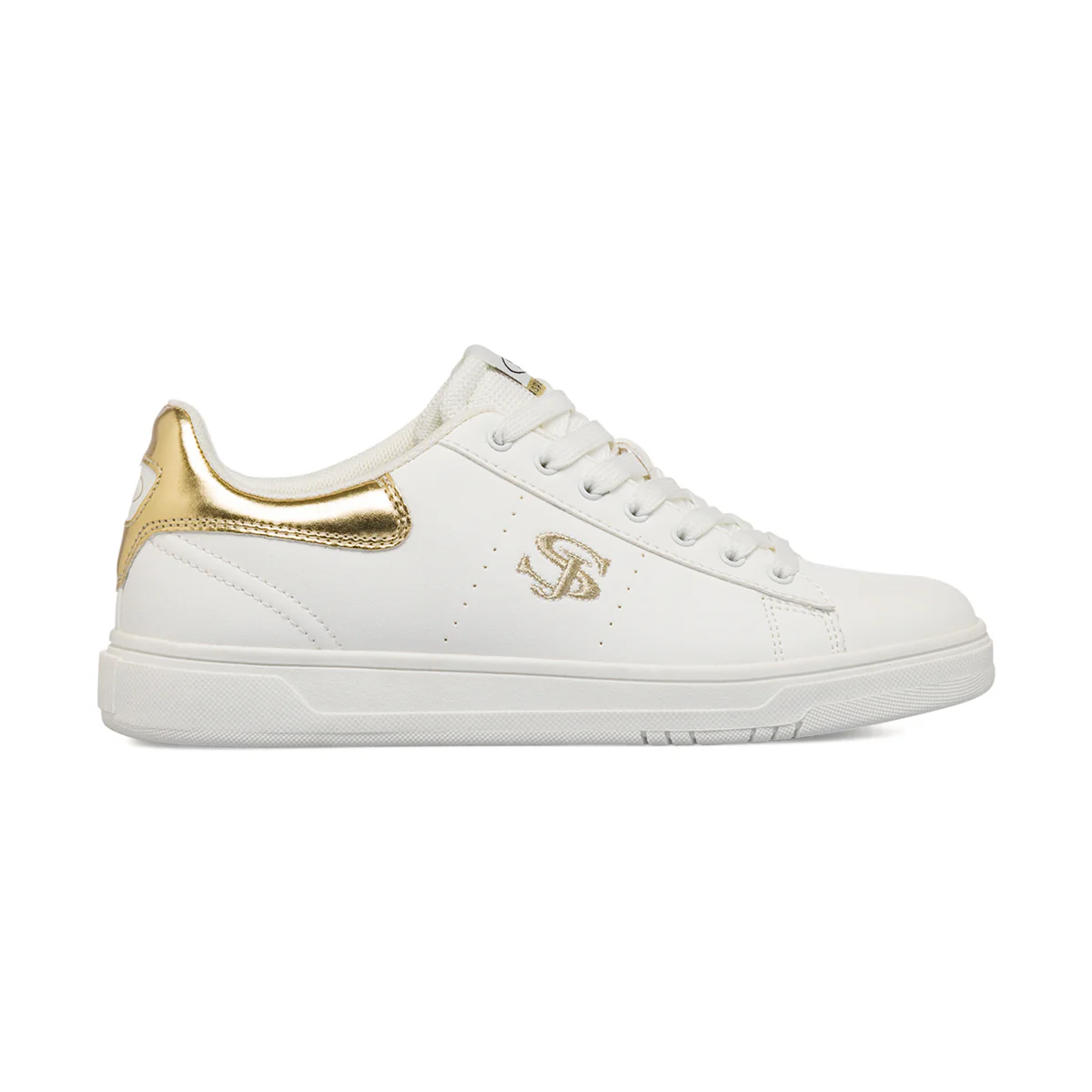 Sneakers bianche da Donna con inserti oro Swish Jeans - Image 2