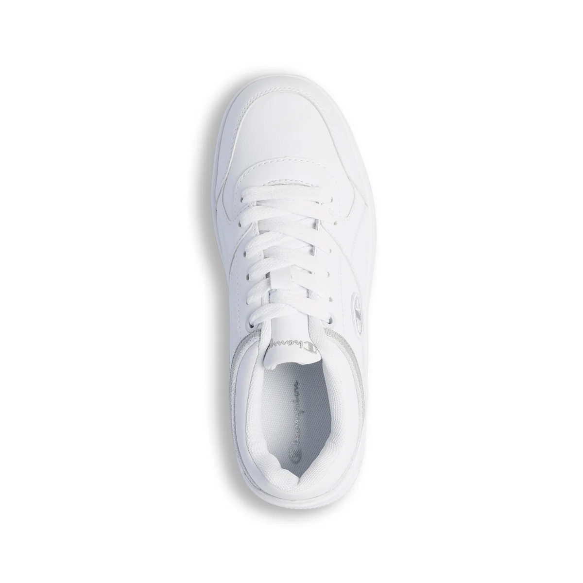 Sneakers bianche da donna con logo laterale Champion Rebound Low - Image 8