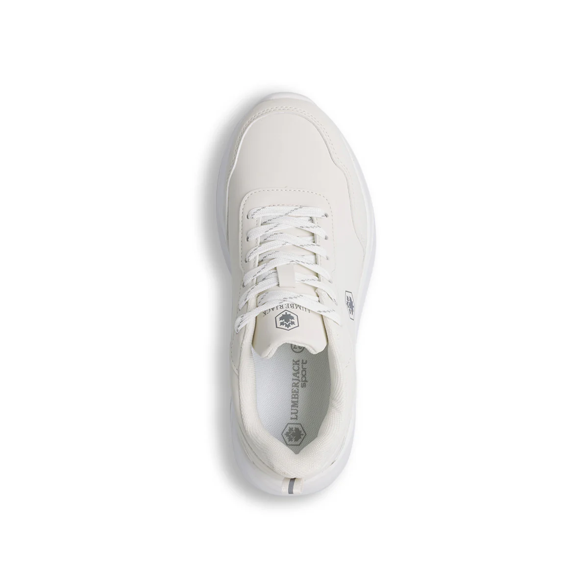 Sneakers bianche da donna con logo laterale Lumberjack Karter - Image 6