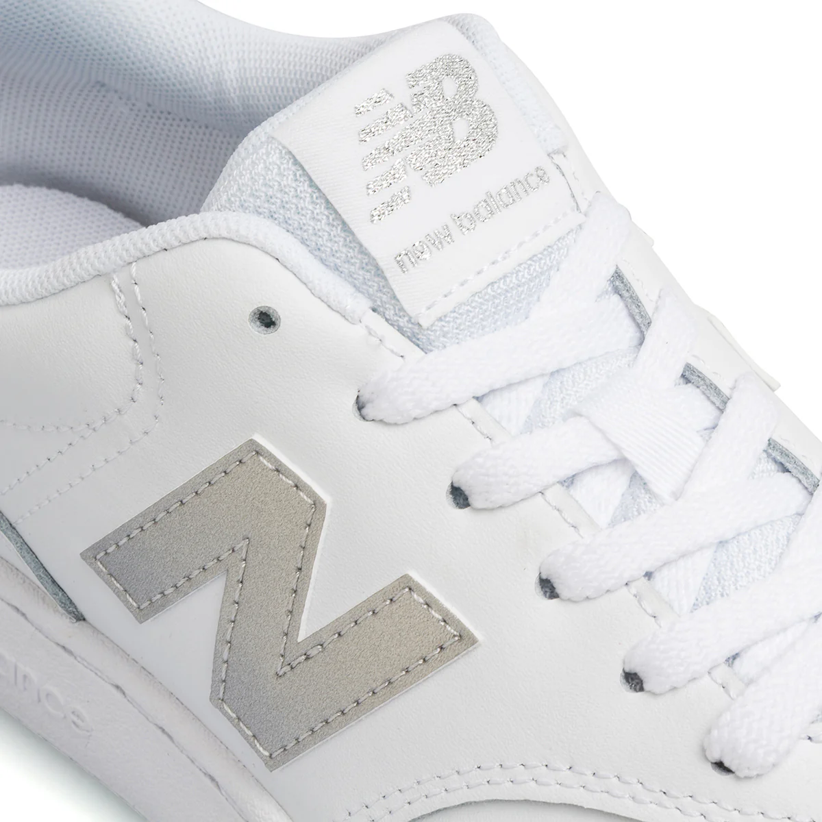 Sneakers bianche da donna con logo laterale New Balance W80 WMS - Image 5